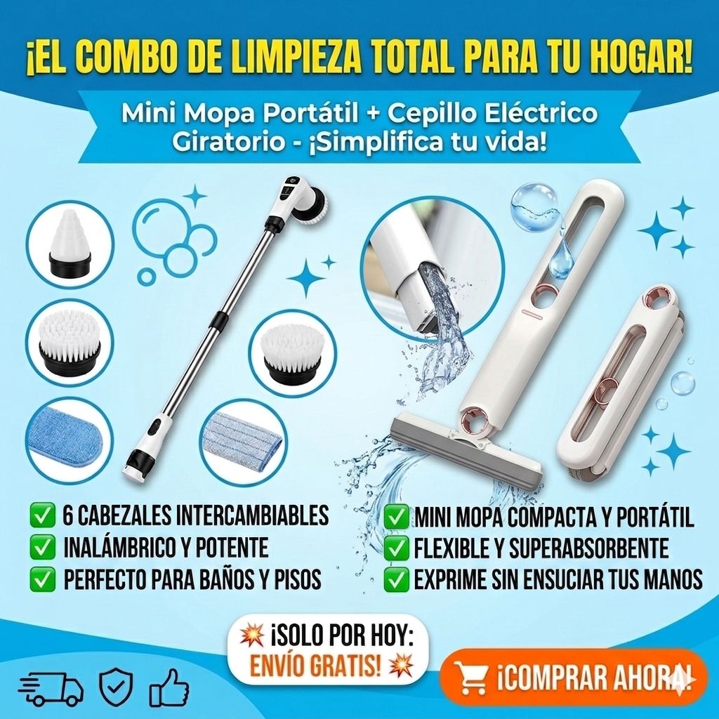 Combo Limpieza Total. 🚀