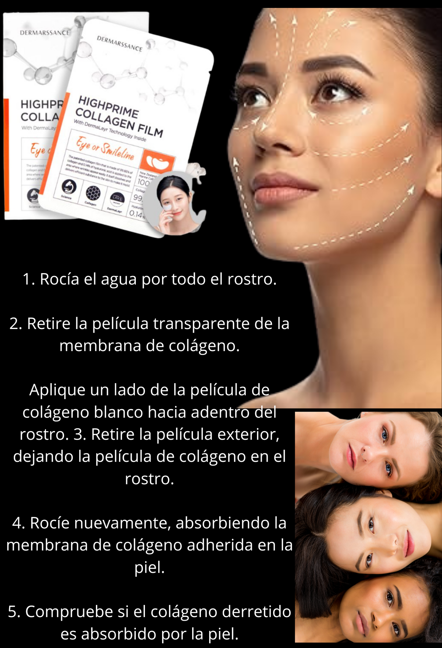 Pack COLLAGEN FILM + AGUA DE ROSAS