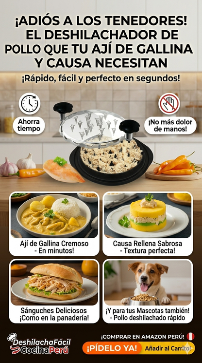 DESHILACHADOR DE POLLO 📢