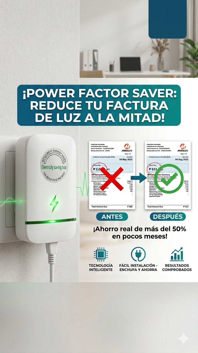 Dispositivo que reduce el costo de electricidad 🚨