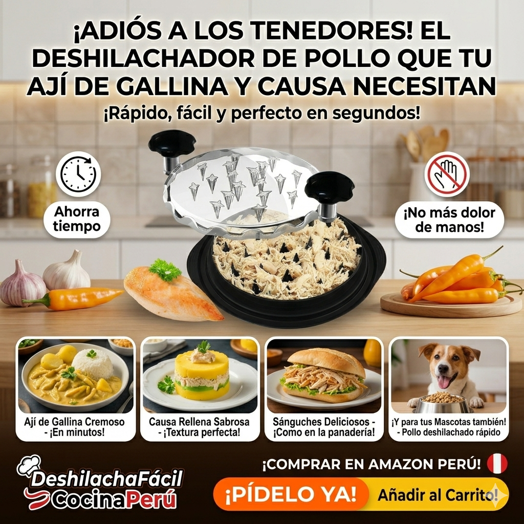 DESHILACHADOR DE POLLO 📢