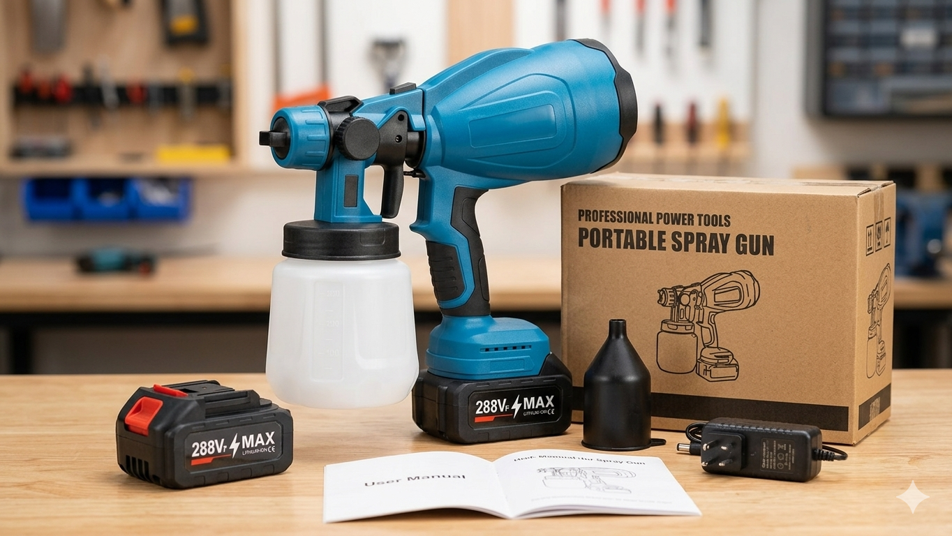Pulverizador de pintura inalámbrico