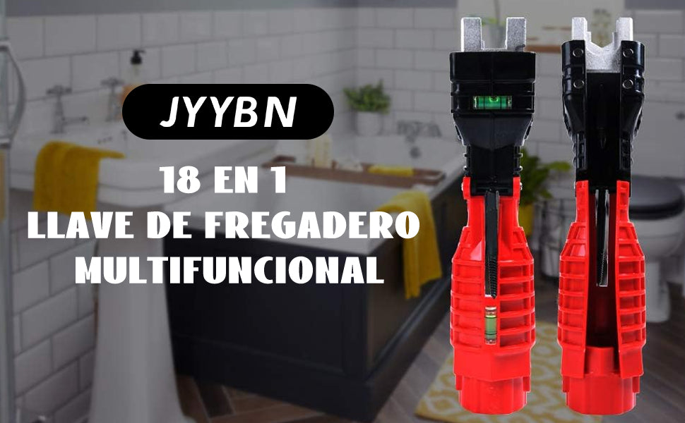Llave fregadero 18 en 1