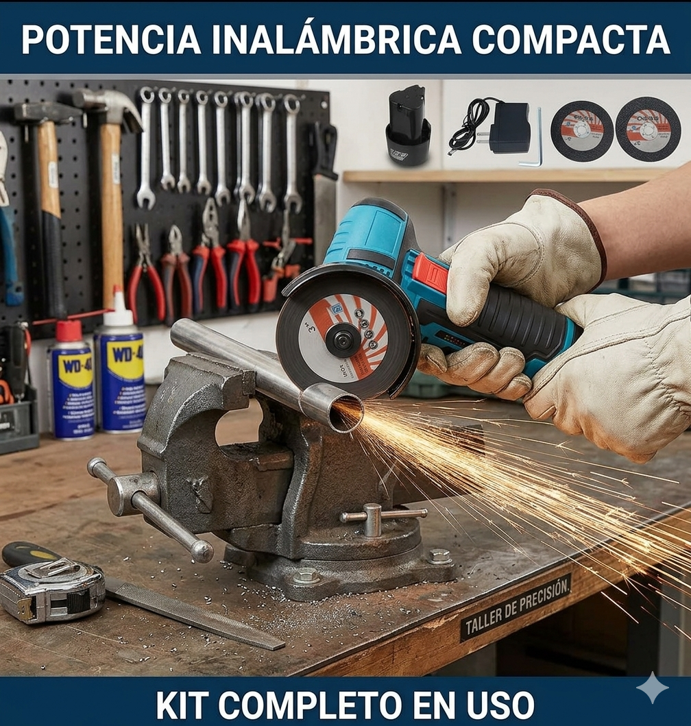 Amoladora inalámbrica