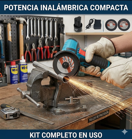 Amoladora inalámbrica