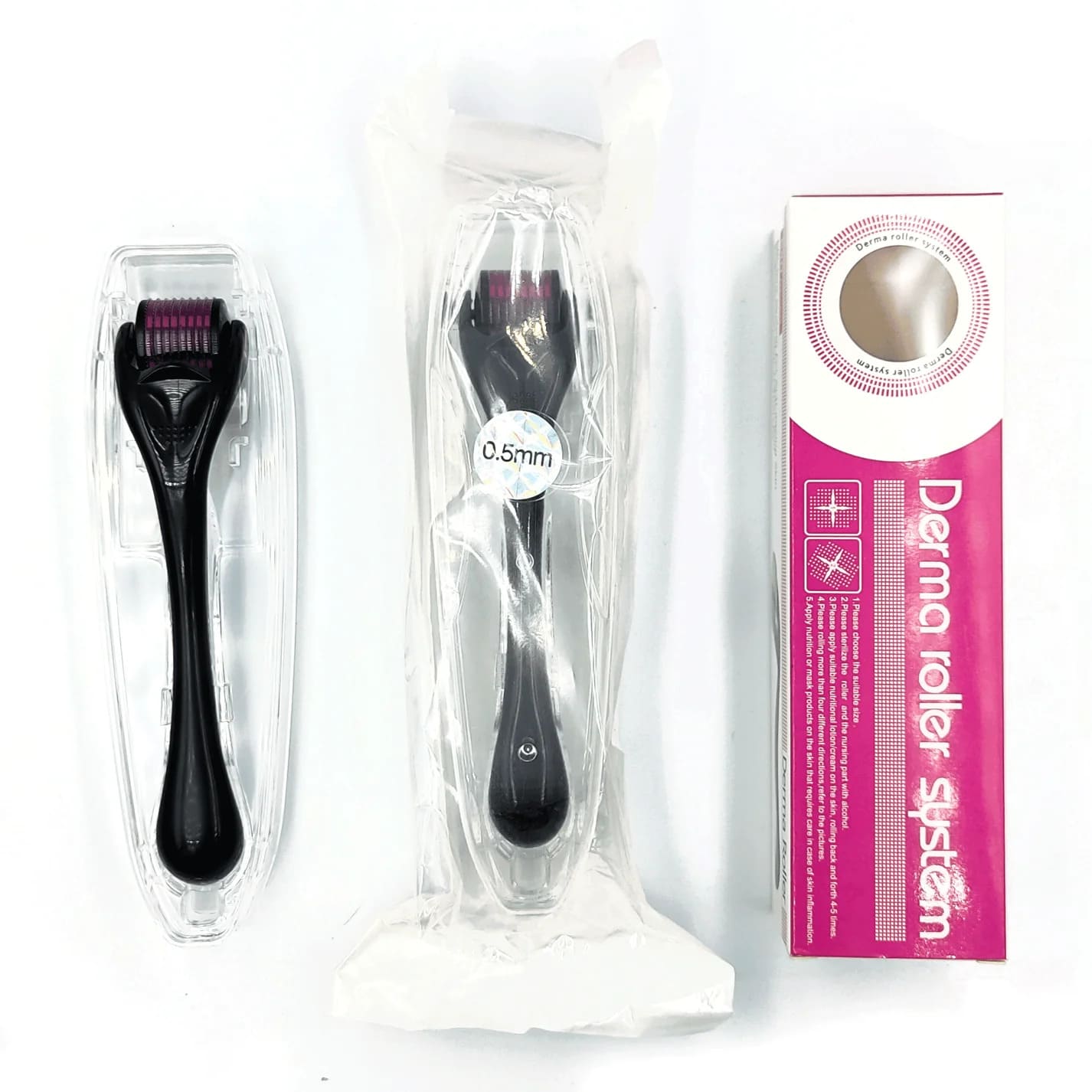 SUPER PACK FACIAL 1 MINOXIDIL LIQUIDO PARA BARBA + REGALO DERMAROLLER